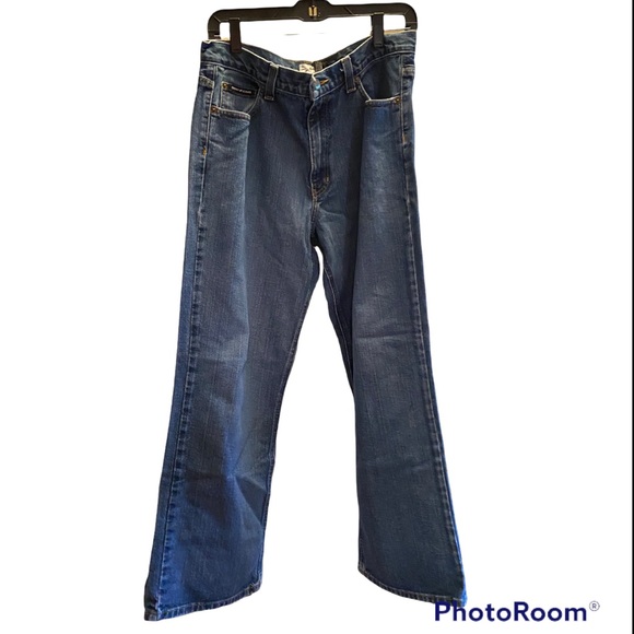 DKNY DENIM BLUE JEANS 2000s DKNY UNISEX DISTRESSED DENIM BLUE JEANS ⭐️⭐️⭐️⭐️⭐️ - Picture 9 of 13